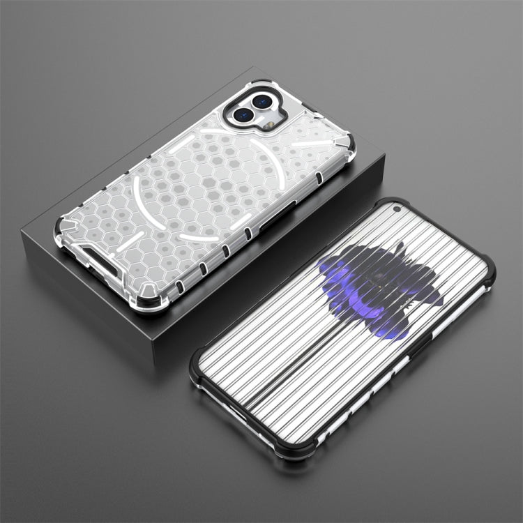 For Nothing Phone 2 Shockproof Honeycomb Phone Case(White) - free shipping - PMC TechLife - Order now!