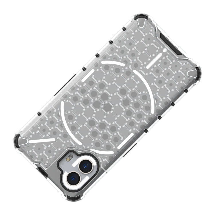For Nothing Phone 2 Shockproof Honeycomb Phone Case(White) - free shipping - PMC TechLife - Order now!