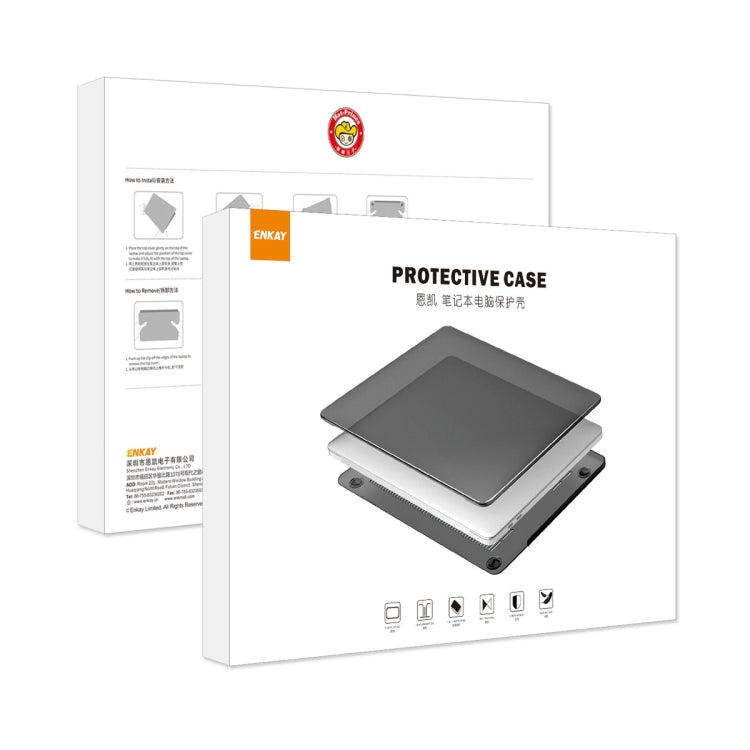 For MacBook Air 15.3 A2941 ENKAY US Version 3 in 1 Matte Protective Case with TPU Keyboard Film & Anti-dust Plugs(Sierra Blue) - free shipping - PMC TechLife - Order now!