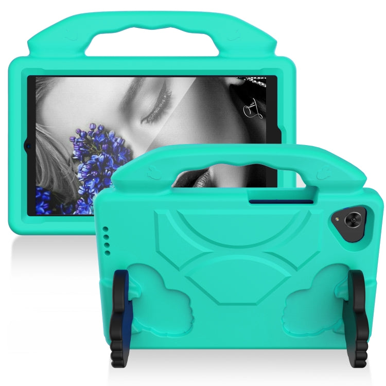 For Samsung Galaxy Tab A9 X110 Thumb Bracket EVA Shockproof Tablet Case(Glacial Green) - free shipping - PMC TechLife - Order now!