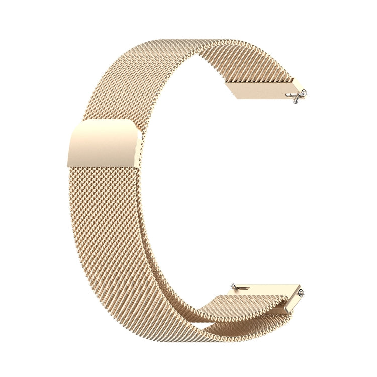 For Huawei Watch GT4 41mm Milan Magnetic Steel Mesh Watch Band(Champagne) - Watch Bands by PMC TechLife | Online Shopping South Africa | PMC TechLife | Buy Now Pay Later Mobicred
