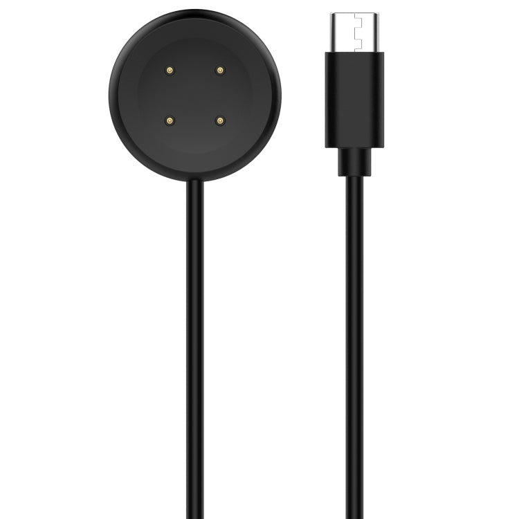 For Google Pixel Watch 2 Type-C Interface Smart Watch Charging Cable, Length: 1m(Black) - Other by PMC TechLife | Online Shopping South Africa | PMC TechLife