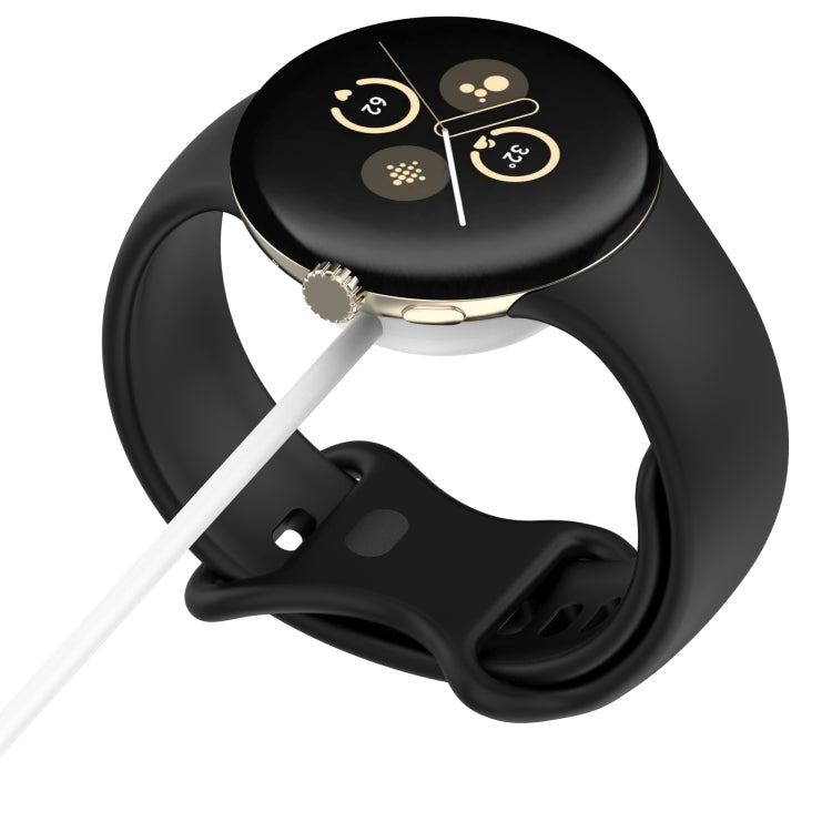 For Google Pixel Watch 2 USB Interface Smart Watch Charging Cable, Length: 1m(White) - Other by PMC TechLife | Online Shopping South Africa | PMC TechLife