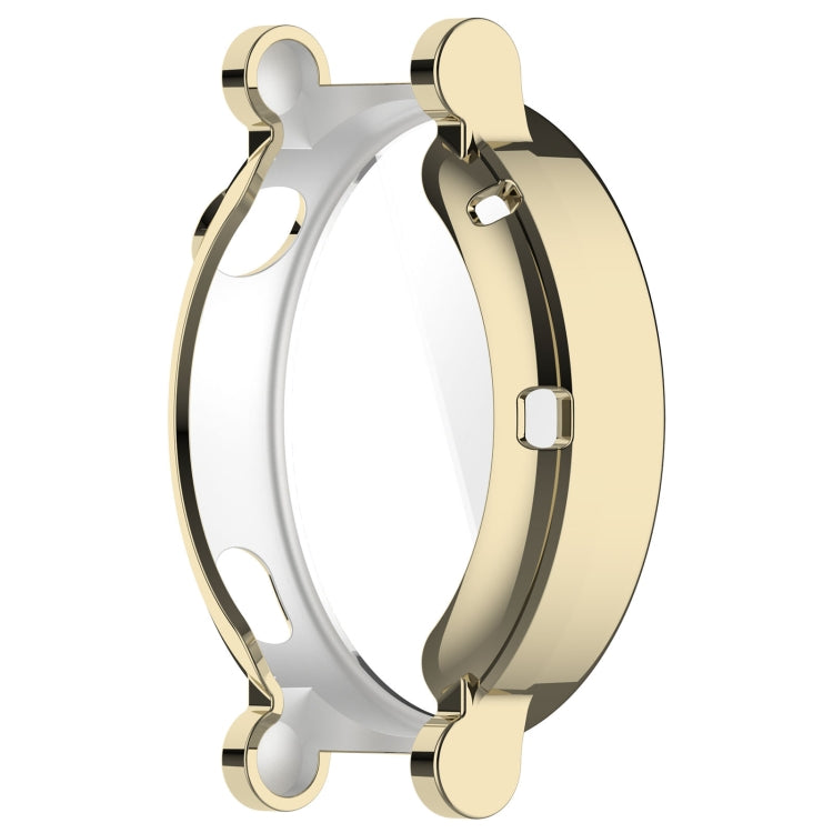 For Huawei Watch GT4 41mm Full Coverage TPU Electroplated Watch Protective Case(Gold) - Watch Cases by PMC TechLife | Online Shopping South Africa | PMC TechLife