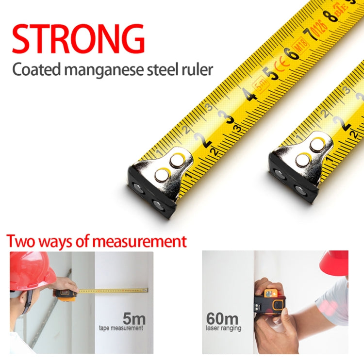 SNDWAY SW-TM40 40m Digital Range Finder Laser Distance Meter Tape Multi-function Self-Locking Hand Tool Device - free shipping - PMC TechLife - Order now!