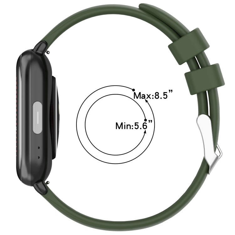 For Huawei Watch GT4 41mm 20mm Smooth Solid Color Silicone Watch Band(Black) - Watch Bands by PMC TechLife | Online Shopping South Africa | PMC TechLife | Buy Now Pay Later Mobicred