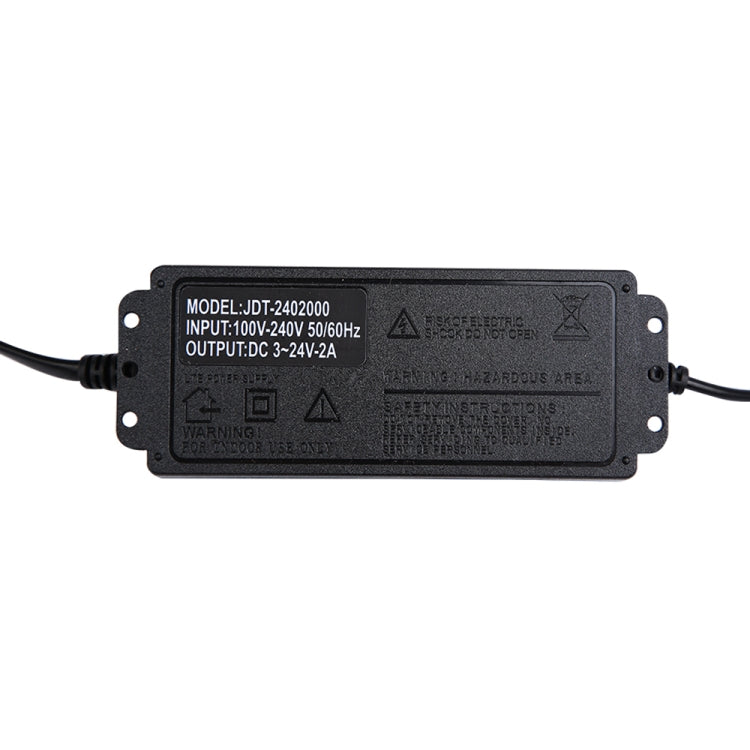 AC To DC Adjustable Voltage Power Adapter Universal Power Supply Display Screen Power Switching Charger EU, Output Voltage:9-24V-3A - Power Supplies by PMC TechLife | Online Shopping South Africa | PMC TechLife | Buy Now Pay Later Mobicred