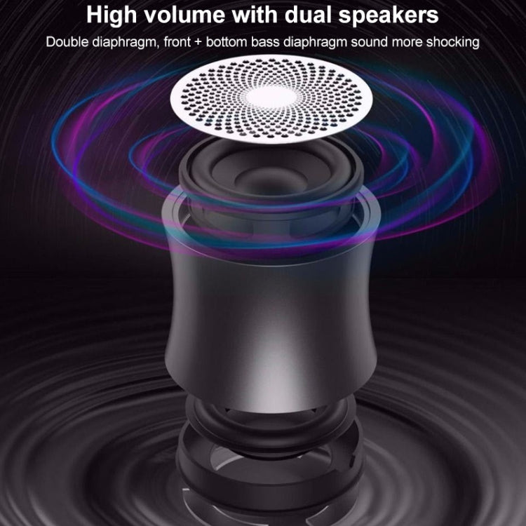EWA A104 Bluetooth Speaker MP3 Player Portable Speaker Metallic USB Input MP3 Player Stereo Multimedia Speaker(Blue) - free shipping - PMC TechLife - Order now!