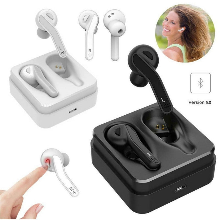 T88 Mini Touch Control Hifi Wireless Bluetooth Earphones TWS Wireless Earbuds with Charger Box(White) - TWS Earphone by PMC TechLife | Online Shopping South Africa | PMC TechLife