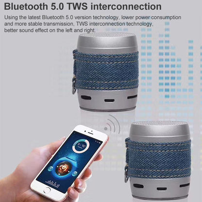 EWA A113 Portable Super Mini Bluetooth Speaker Wireless Bass Subwoofer Boom Box Speakers(Blue) - Mini Speaker by EWA | Online Shopping South Africa | PMC Jewellery