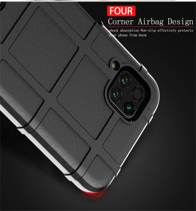 For Huawei P40 Lite / Nova 6S / Nova 7i Full Coverage Shockproof TPU Case(Black) - Huawei Cases by PMC Jewellery | Online Shopping South Africa | PMC Jewellery