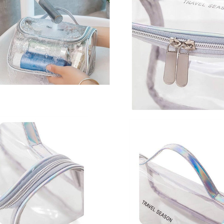 Travel Cosmetic Bag Creative Multifunctional Washing Storage Bag, Style:Cylinder(Transparent) - Storage Boxes by PMC Jewellery | Online Shopping South Africa | PMC Jewellery