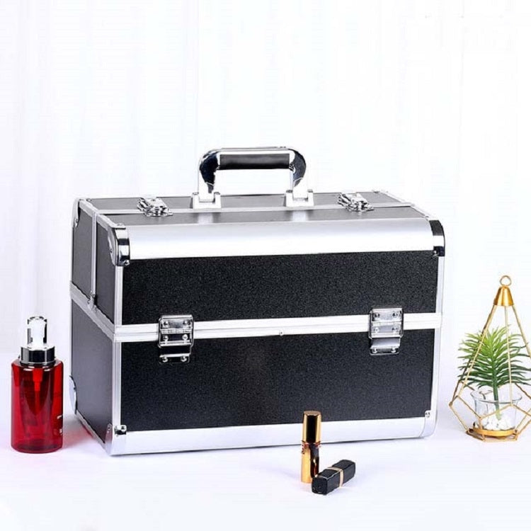 Professional Makeup Box Beauty Salon Manicure Toolbox, Color:Oversized Black - Storage Boxes by PMC Jewellery | Online Shopping South Africa | PMC Jewellery