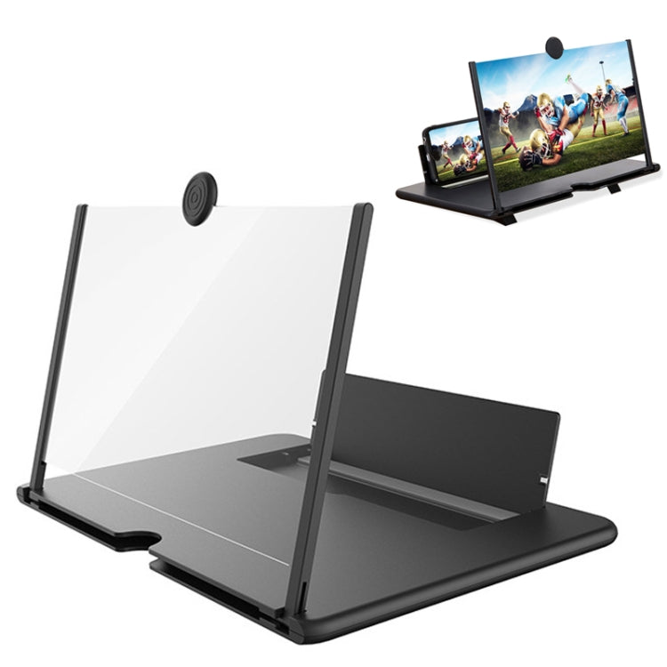 14 inch 3D Mobile Phone Screen Stretching Bracket Amplifier(Black) - Screen Magnifier by PMC TechLife | Online Shopping South Africa | PMC TechLife