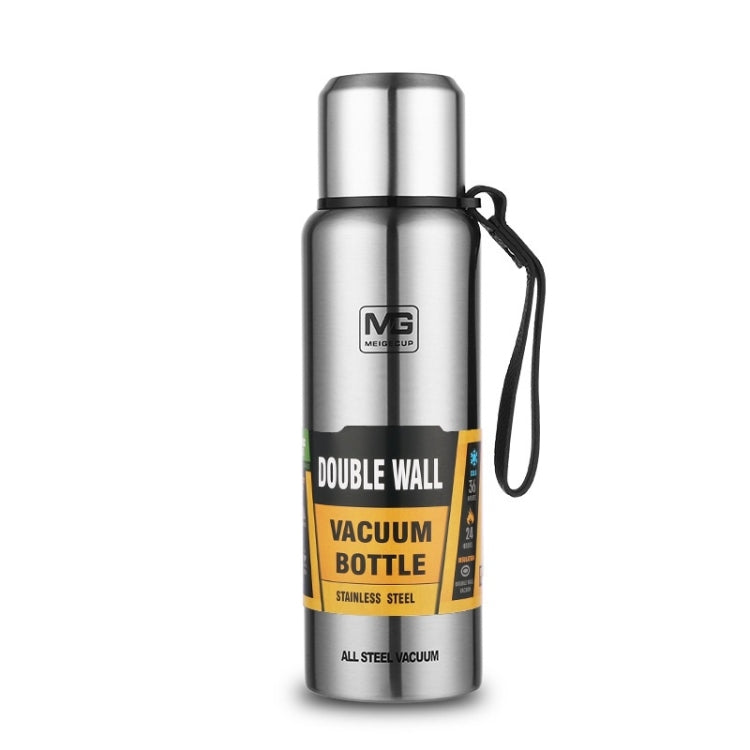 Outdoor Thermos Portable Large Capacity Insulated Cup, Capacity:1500ml(Silver) - free shipping - PMC TechLife - Order now!