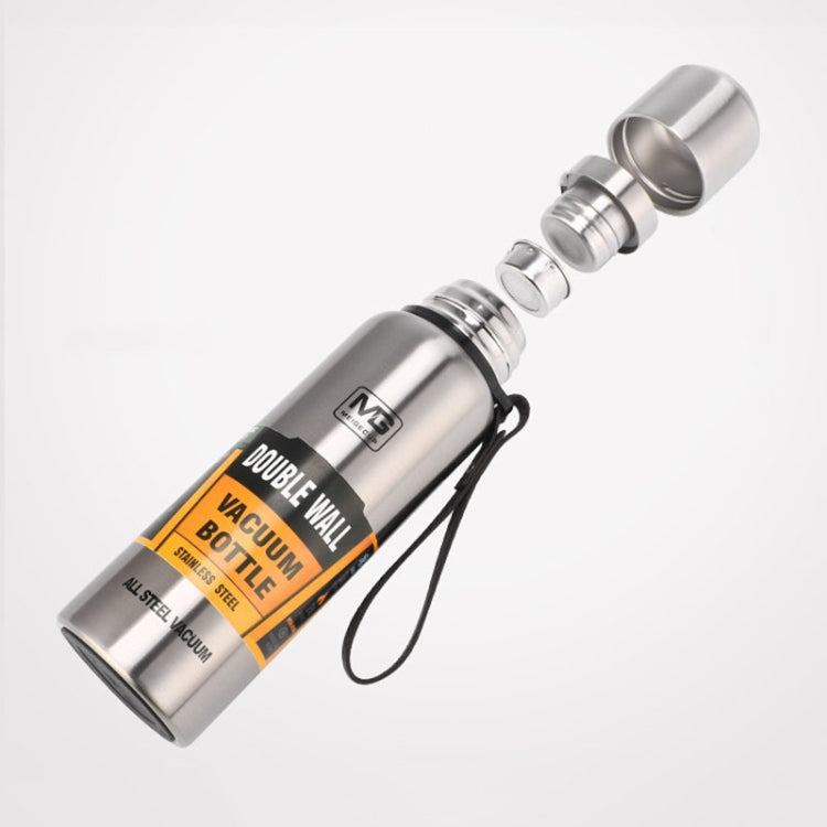 Outdoor Thermos Portable Large Capacity Insulated Cup, Capacity:1500ml(Silver) - free shipping - PMC TechLife - Order now!