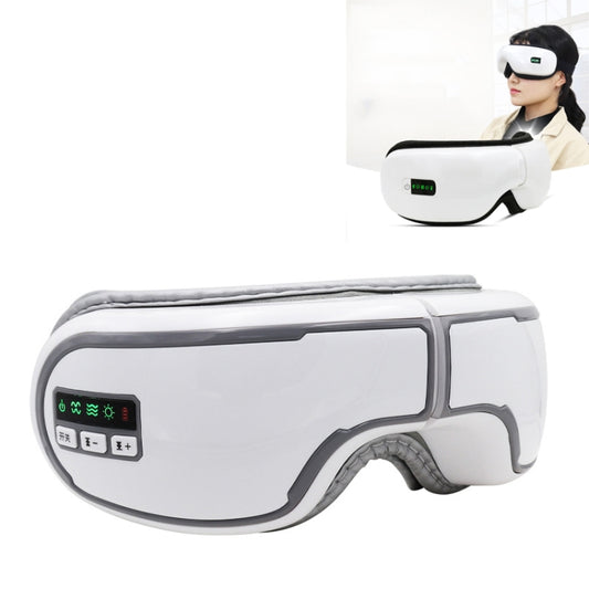 YK110 Eye Massager Charging Air Pressure Hot Compression Bluetooth Student Eye Protector, Style:English Voice(White) - Massage & Relaxation by PMC Jewellery | Online Shopping South Africa | PMC Jewellery