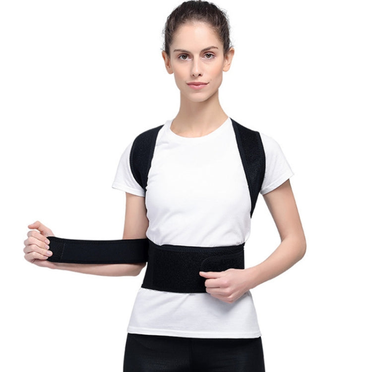 Kyphosis Correction Belt Spine Back Fixation Belt Correction Clothing, Size:XXL(Black) - Corrector by PMC Jewellery | Online Shopping South Africa | PMC Jewellery