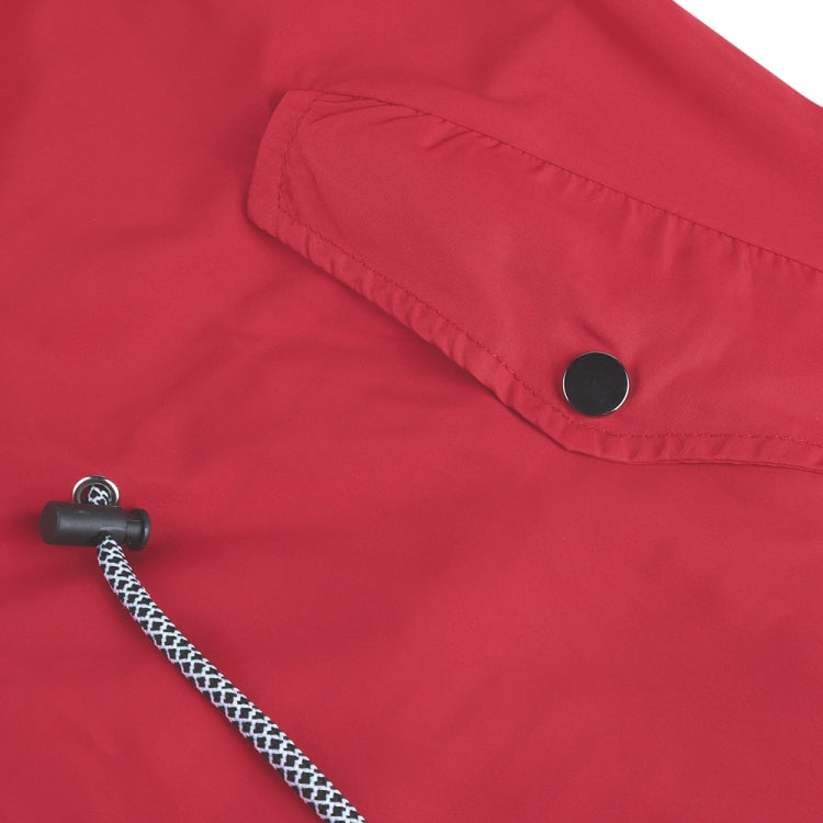 Women Waterproof Rain Jacket Hooded Raincoat, Size:M(Pink) - Hoodie by PMC Jewellery | Online Shopping South Africa | PMC Jewellery