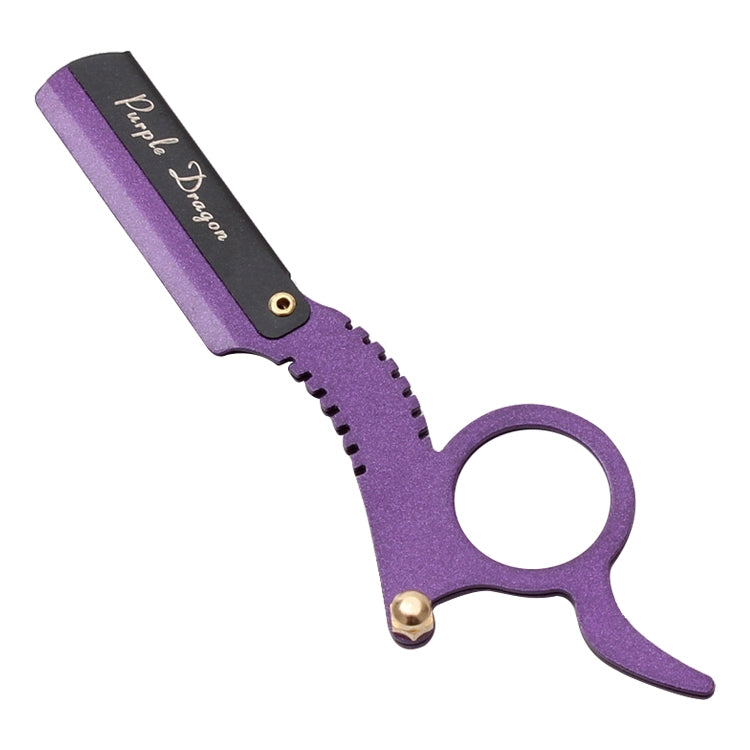 Stainless Steel Vintage Razor Thumb Razor(Purple) - free shipping - PMC TechLife - Order now!