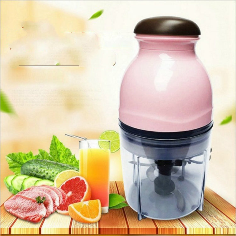 Portable Mixing Cup Electric Soy Milk Juicer Multi-function Cooking Machine Home Meat Grinder(Pink) - Electric juicers by PMC Jewellery | Online Shopping South Africa | PMC Jewellery