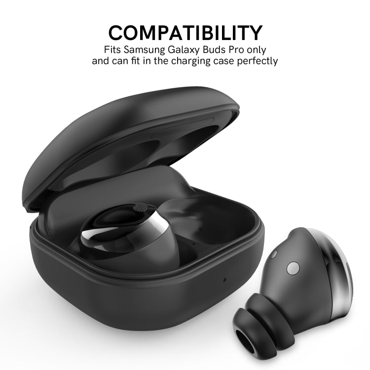 For Samsung Galaxy Buds Pro AhaStyle PT168 Silicone Earphone Earcups, Size:M(Black) - Anti-dust & Ear Caps by AhaStyle | Online Shopping South Africa | PMC Jewellery