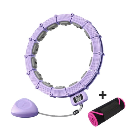 Smart Abdominal Ring Waist Trainer Magnet Massage Loss Weight Exercise Equipment With Belt Purple(18 Knots) - Fitness Circles by PMC Jewellery | Online Shopping South Africa | PMC Jewellery | Buy Now Pay Later Mobicred