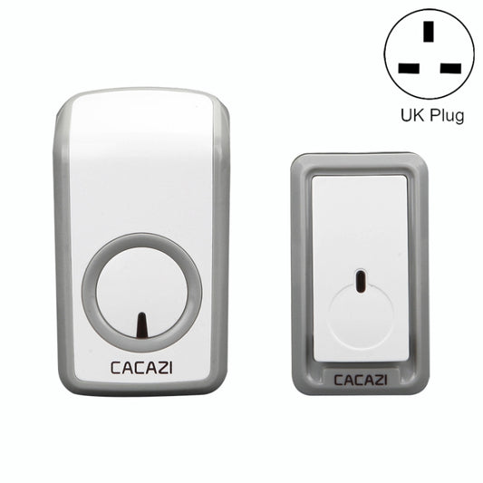 CACAZI W-899 Smart Home Wireless Doorbell Remote Control Doorbell, Style:UK Plug - Wireless Doorbell by CACAZI | Online Shopping South Africa | PMC Jewellery | Buy Now Pay Later Mobicred