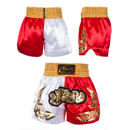 ZhuoAo Muay Thai/Boxing/Sanshou/Fighting Shorts for Men and Women, Size:XL(Quick Dry Sanda Black) - Sportswear by ZhuoAo | Online Shopping South Africa | PMC Jewellery