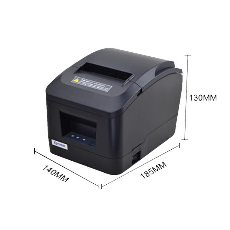 Xprinter XP-A160M Thermal Printer Catering Bill POS Cash Register Printer, Style:UK Plug(Network Port LAN) - free shipping - PMC TechLife - Order now!