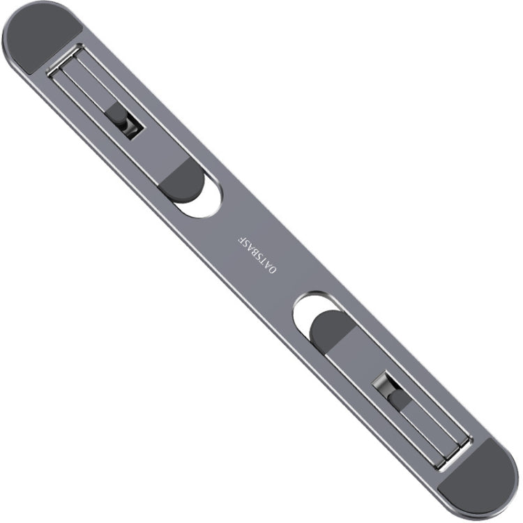 Oatsbasf Portable Storage Foldable Notebook Computer Bracket Heightening Fan Heater(Gray) - Laptop Stand by PMC TechLife | Online Shopping South Africa | PMC TechLife | Buy Now Pay Later Mobicred
