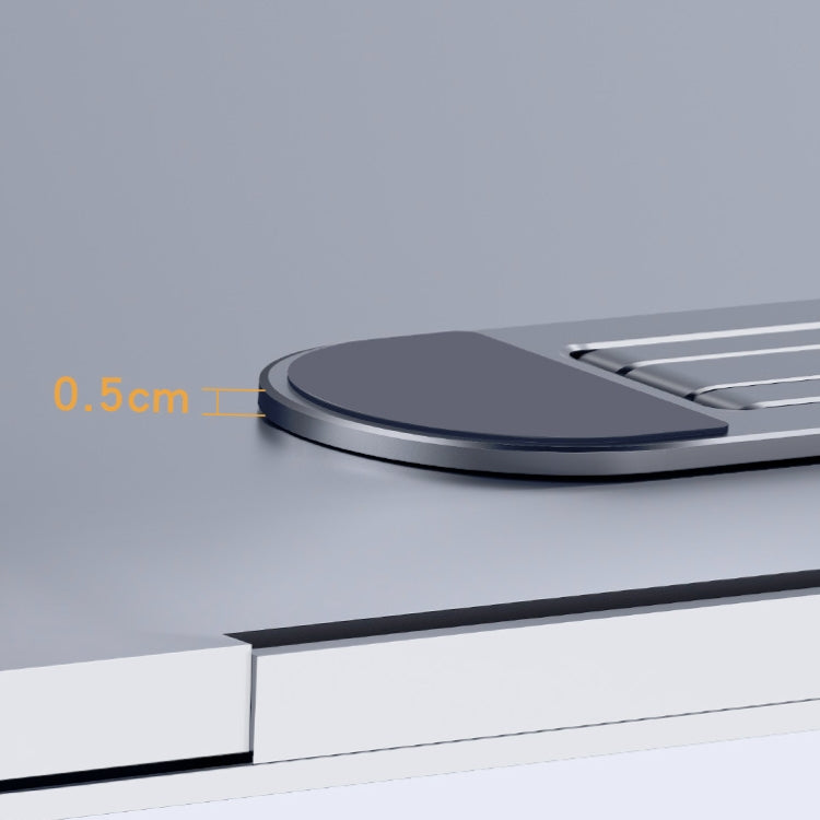 Oatsbasf Portable Storage Foldable Notebook Computer Bracket Heightening Fan Heater(Gray) - Laptop Stand by PMC TechLife | Online Shopping South Africa | PMC TechLife | Buy Now Pay Later Mobicred