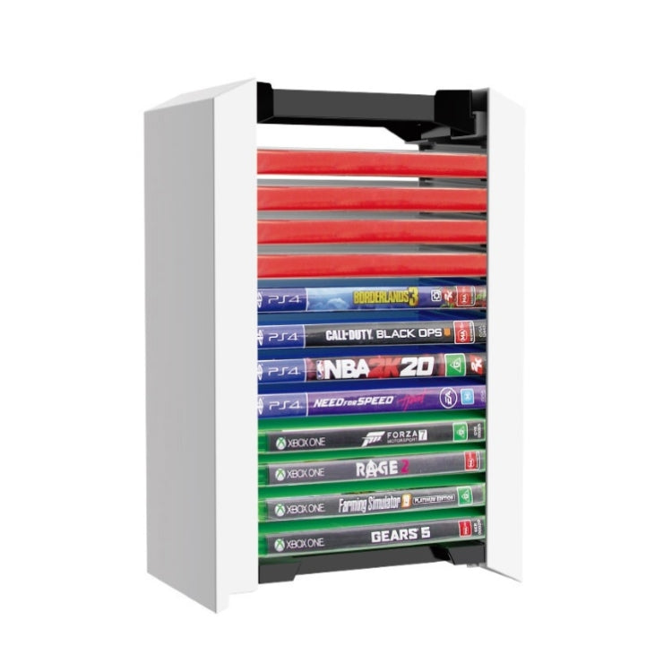 DOBE TP5-0520 Console Game Cd Storage Rack Can Accommodate 12 Double-Layer Disc Racks For PS5 - Holder by DOBE | Online Shopping South Africa | PMC Jewellery