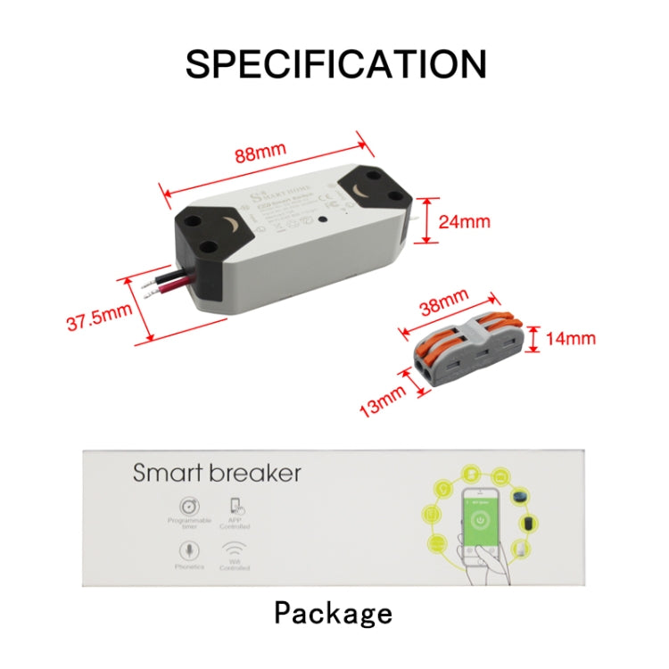 DIY WiFi Smart Light Switch Timer Universal Breaker Wireless Remote Control Works with Alexa Google Home Smart Home Automation - Home Automation Modules by PMC TechLife | Online Shopping South Africa | PMC TechLife