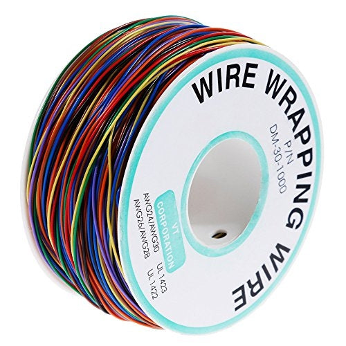 8 Colors 30AWG Wire Tinned Copper Solid PVC Insulation Wrapping Wire - Welding Wire by PMC Jewellery | Online Shopping South Africa | PMC Jewellery