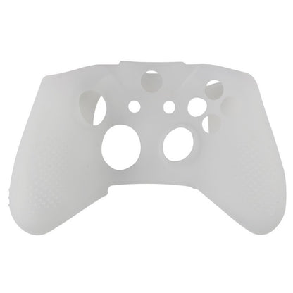 Soft Silicone Rubber Gamepad Protective Case Cover Joystick Accessories for Microsoft Xbox One S Controller(WHITE) - Cases by PMC Jewellery | Online Shopping South Africa | PMC Jewellery