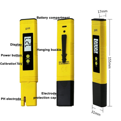 Portable High-precision PH Test Pen PH Acidity Meter PH Water Quality Detection Instrument(Blue) - PH & Moisture Meter by PMC Jewellery | Online Shopping South Africa | PMC Jewellery