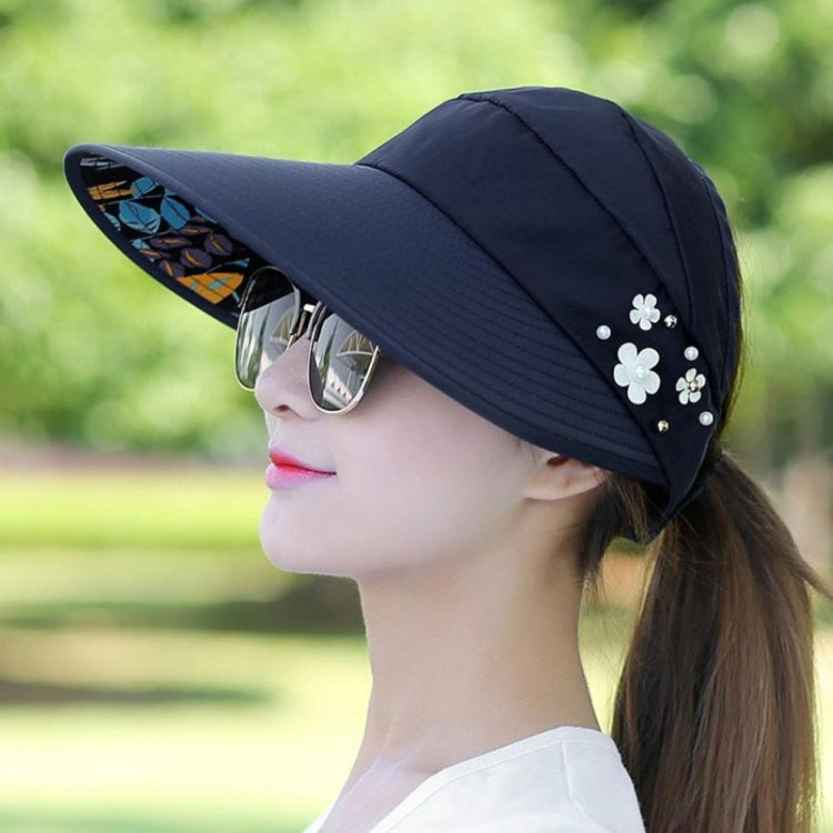 Women Summer Casual  Going Out Ultraviolet-proof Korean Style Folded Sun Block Hat Breathable And Light - Peaked Cap by PMC Jewellery | Online Shopping South Africa | PMC Jewellery