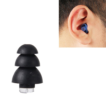 Anti-Noise Sleep Earplugs Silicone Soundproof Earplugs Industrial Noise Cancelling Silent Earplugs(Black) - Earmuff & Pad by PMC Jewellery | Online Shopping South Africa | PMC Jewellery