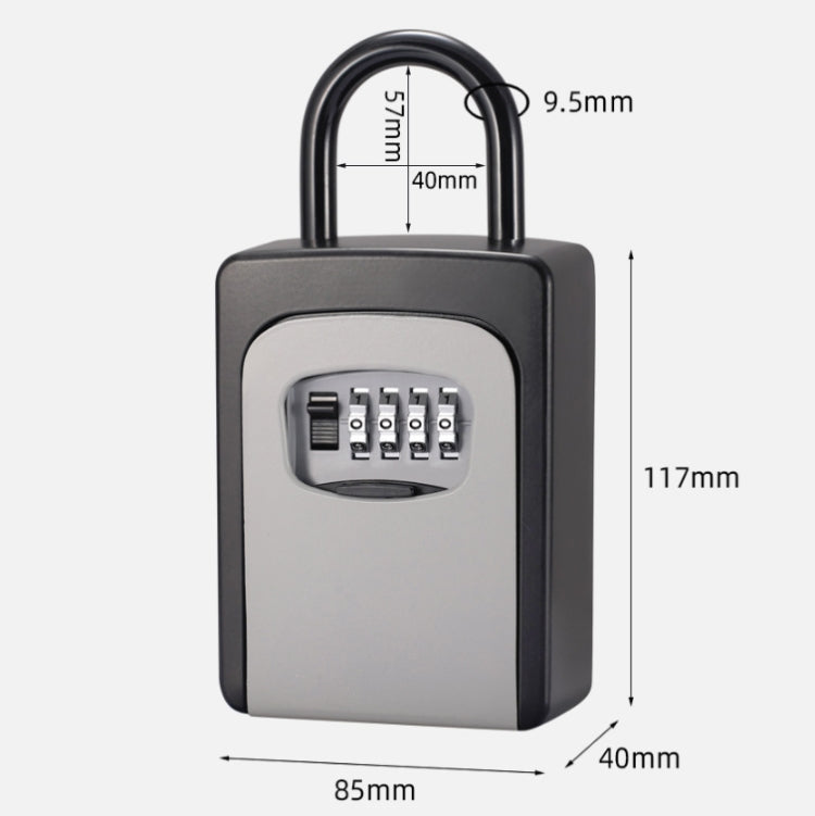 KS6500 Installation-free Hanging Decoration Key Password Box - Safety Box by PMC TechLife | Online Shopping South Africa | PMC TechLife