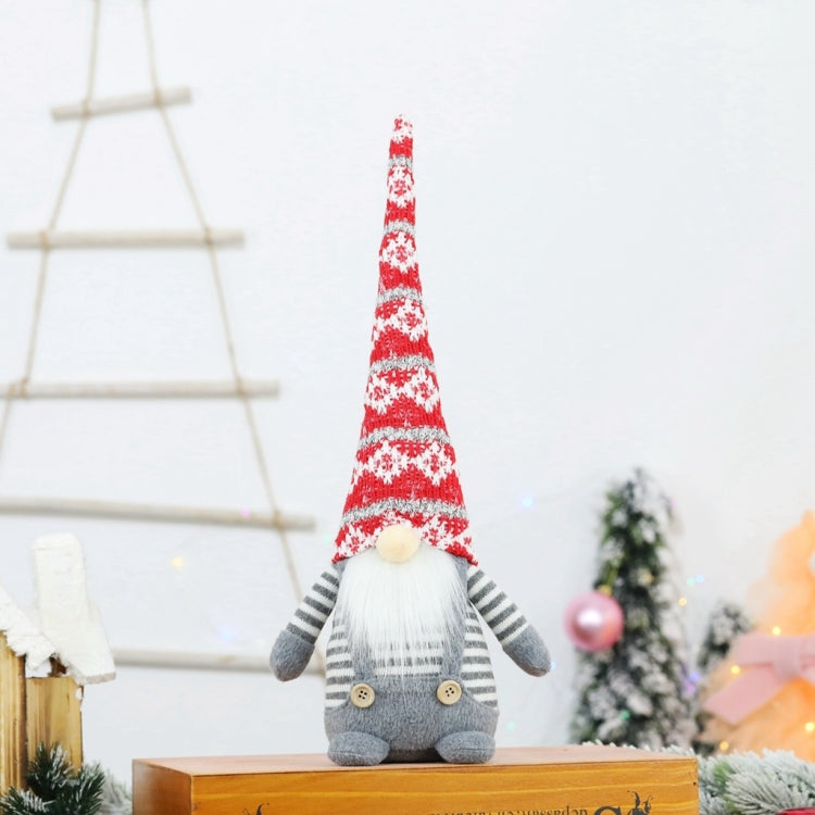 Christmas Decorations Faceless Elderly Dolls Forest Elderly Dolls Christmas Ornaments(Red Hat) - Dolls by PMC TechLife | Online Shopping South Africa | PMC TechLife