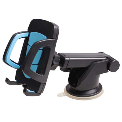 Car Phone Holder Car Air Outlet Mobile Phone Holder Suction Cup Navigation Instrument Panel General, Style:2 in 1(Blue) - Car Holders by PMC Jewellery | Online Shopping South Africa | PMC Jewellery