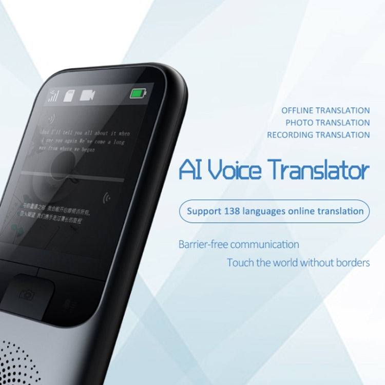 T11 Intelligent Voice Translator WIFI Artificial Intelligence Language Translation -  by PMC Jewellery | Online Shopping South Africa | PMC Jewellery