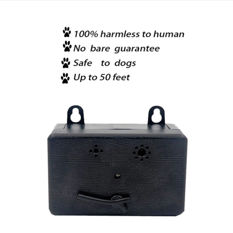 Ultrasonic Dog Repeller Pet Automatic Bark Stopper Dog Training Supplies, Specification: CSB20 (Rechargeable)(Black) - Training Aids by PMC TechLife | Online Shopping South Africa | PMC TechLife | Buy Now Pay Later Mobicred