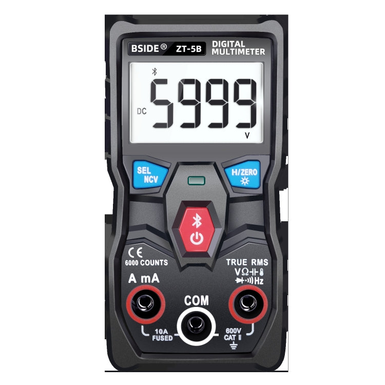 BSIDE ZT-5B Smart Bluetooth 6000 Words Automatic Range Digital Multimeter - Digital Multimeter by BSIDE | Online Shopping South Africa | PMC Jewellery