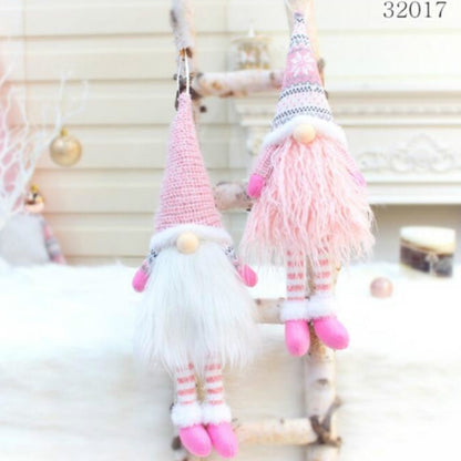 Christmas Faceless Dolls Holiday Decorations Children Gift, Style:32017(White) - Dolls by PMC Jewellery | Online Shopping South Africa | PMC Jewellery