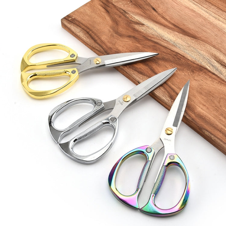 K82 Stainless Steel Alloy Scissors Multifunctional Household Powerful Diamond Scissors(Silver) - Burin &Cutting Knife by PMC Jewellery | Online Shopping South Africa | PMC Jewellery