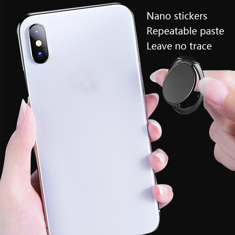 10 PCS Mobile Phone Ring Holder Creative Metal Ring Buckle Holder(Silver) - Ring Holder by PMC TechLife | Online Shopping South Africa | PMC TechLife