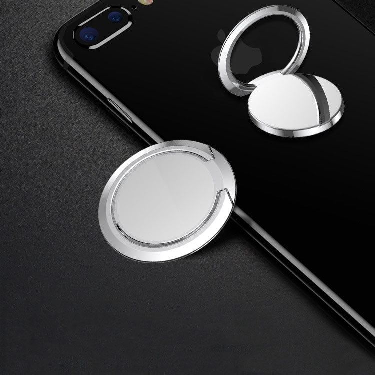 10 PCS Mobile Phone Ring Holder Creative Metal Ring Buckle Holder(Silver) - Ring Holder by PMC TechLife | Online Shopping South Africa | PMC TechLife