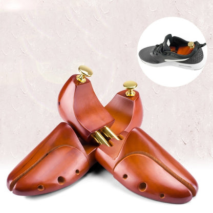 1 Pair Solid Wood Retractable Shoe Last Adjustable Shoe Supporter Shaping Moisture-Proof Shoe Support( 41-42) - Shoes Care by PMC Jewellery | Online Shopping South Africa | PMC Jewellery